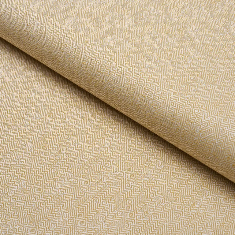 Schumacher 87633 Leona Performance Yellow fabric swatch
