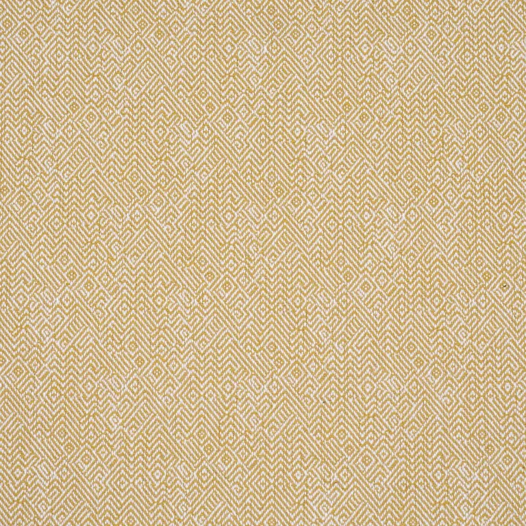 Schumacher 87633 Leona Performance Yellow fabric swatch