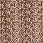 Schumacher 181722 Leonie Vermicelli Sepia fabric swatch