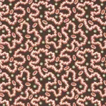 Schumacher 181722 Leonie Vermicelli Sepia fabric swatch