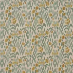 Schumacher 182731 Leonora Warp Print Citron fabric swatch