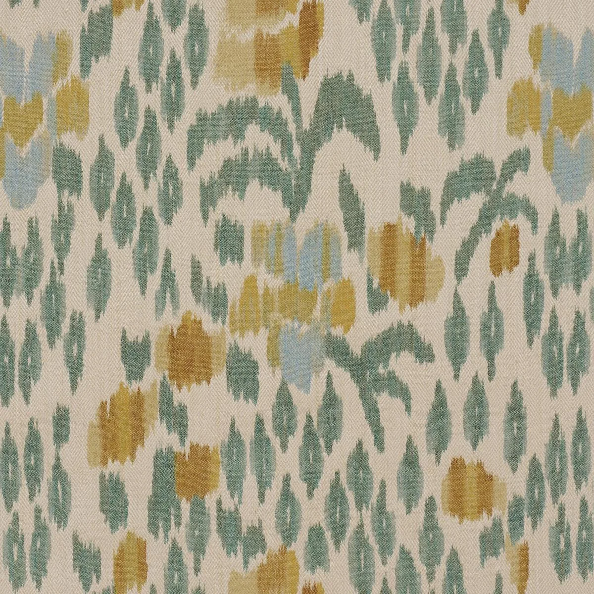 Schumacher 182731 Leonora Warp Print Citron fabric swatch