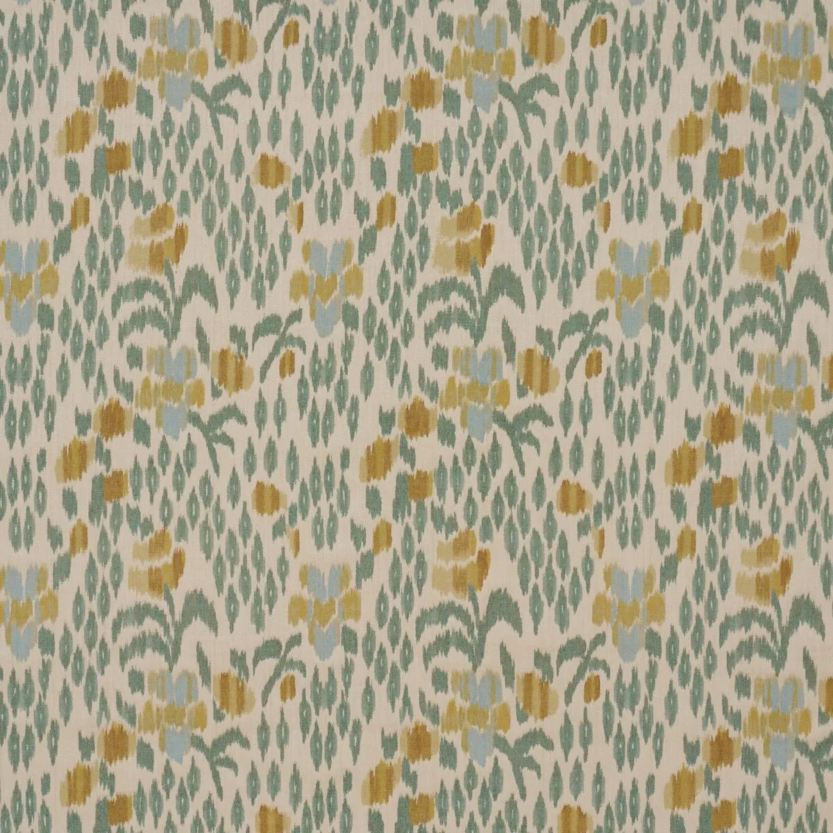 Schumacher 182731 Leonora Warp Print Citron fabric swatch