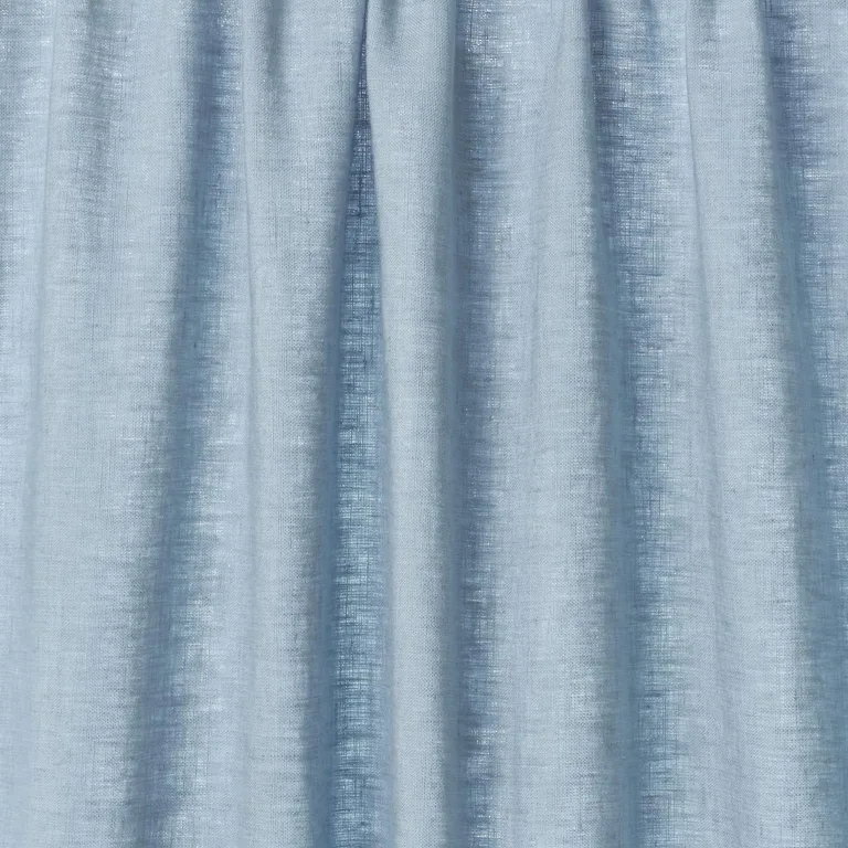 Schumacher 84933 Leslie Stonewashed Sheer Chambray fabric swatch