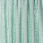 Schumacher 84937 Leslie Stonewashed Sheer Mineral fabric swatch