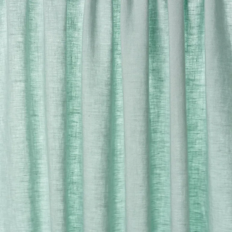 Schumacher 84937 Leslie Stonewashed Sheer Mineral fabric swatch