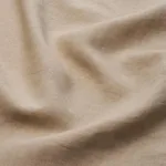 Schumacher 84935 Leslie Stonewashed Sheer Natural fabric swatch