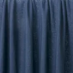 Schumacher 84938 Leslie Stonewashed Sheer Navy fabric swatch