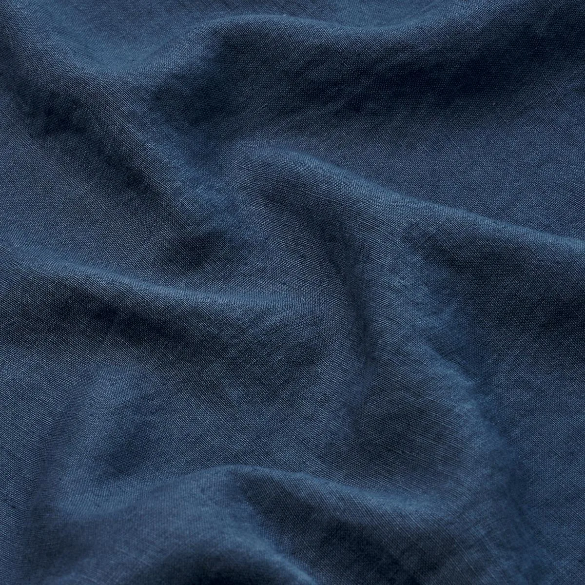 Schumacher 84938 Leslie Stonewashed Sheer Navy fabric swatch