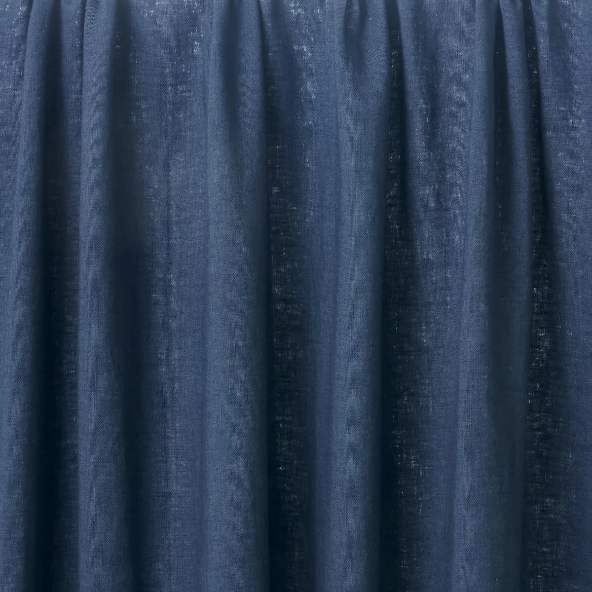Schumacher 84938 Leslie Stonewashed Sheer Navy fabric swatch