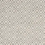 Schumacher 69811 Lessing Charcoal fabric swatch