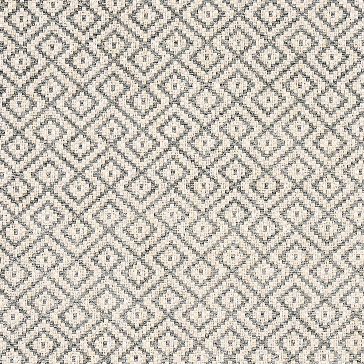 Schumacher 69811 Lessing Charcoal fabric swatch