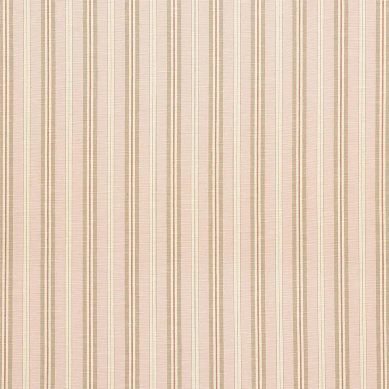 Schumacher 75501 Lewis Stripe Blush fabric swatch
