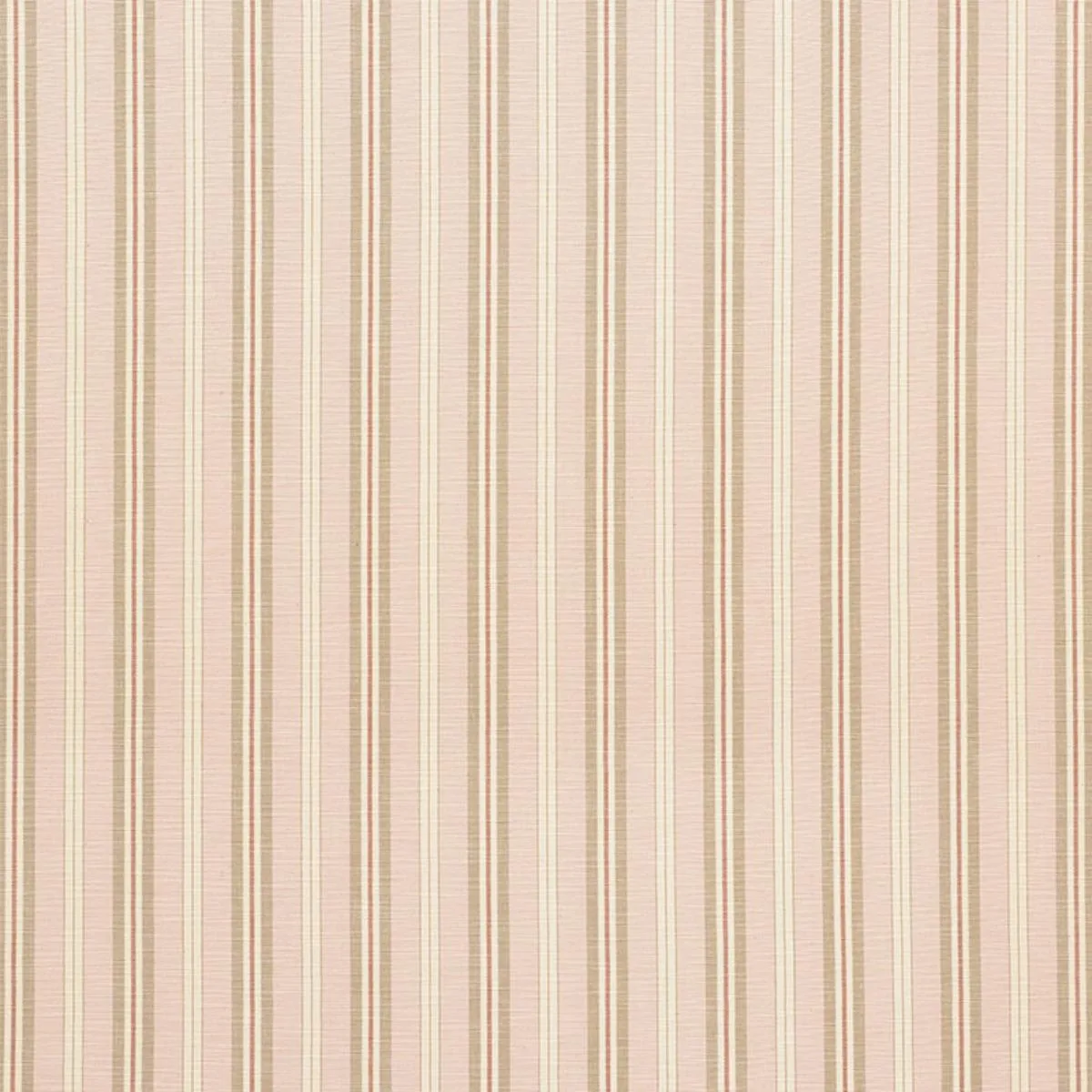 Schumacher 75501 Lewis Stripe Blush fabric swatch
