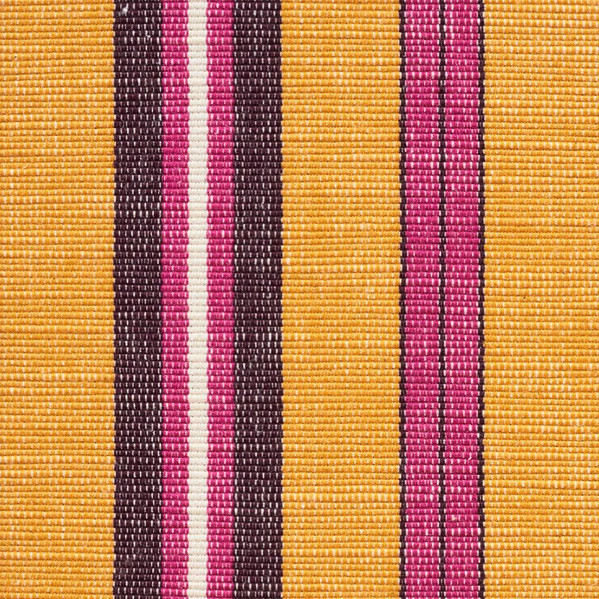 Schumacher 75502 Lewis Stripe Gold fabric swatch