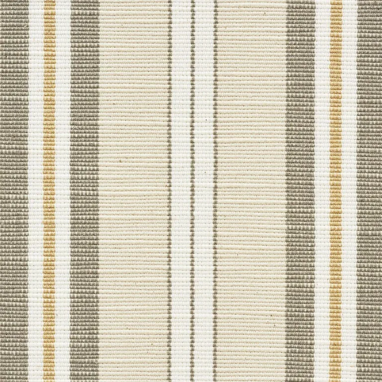 Schumacher 75500 Lewis Stripe Stone fabric swatch