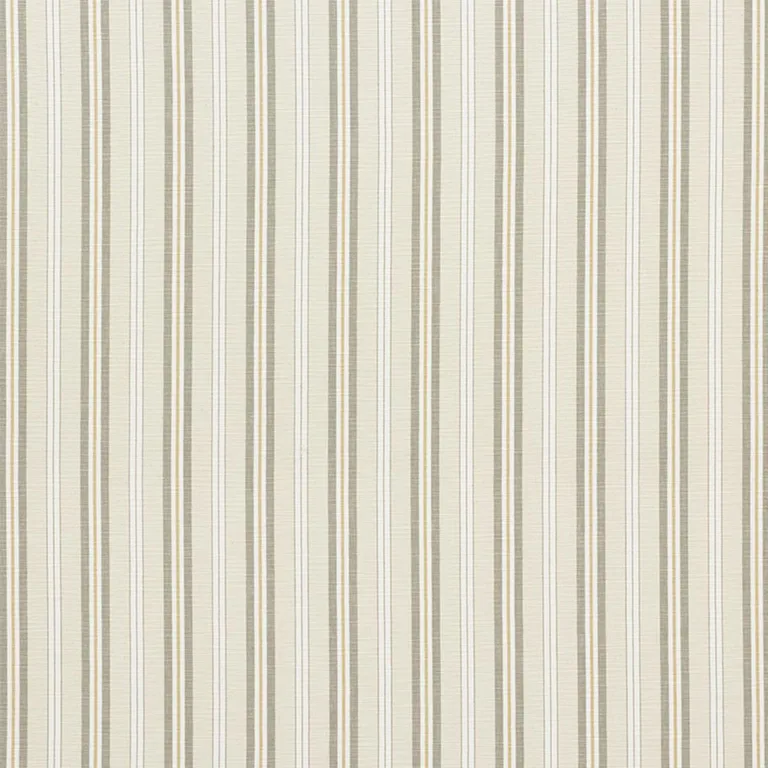 Schumacher 75500 Lewis Stripe Stone fabric swatch