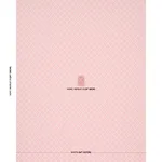 Schumacher 87172 Liam Coral fabric swatch