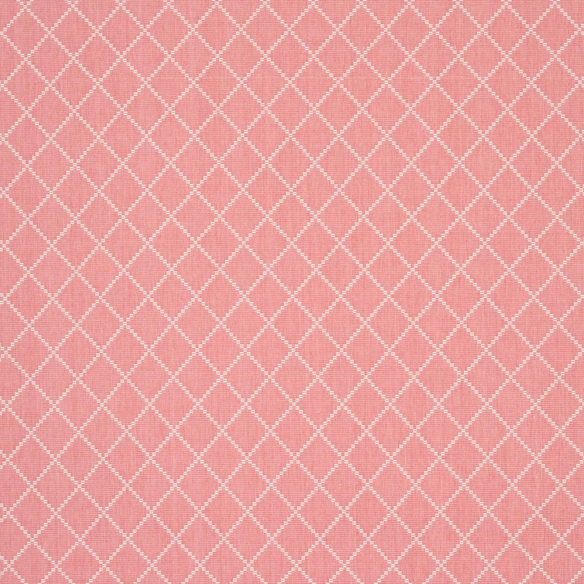 Schumacher 87172 Liam Coral fabric swatch