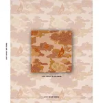 Schumacher 85501 Lian Dream Coral fabric swatch