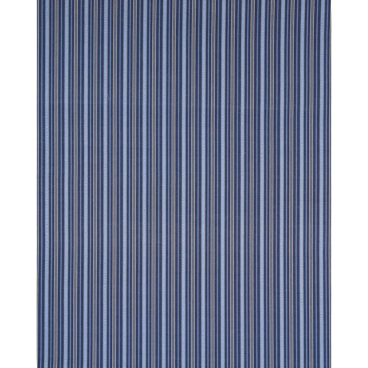 Schumacher 81440 Lightfoot Stripe Delft fabric swatch