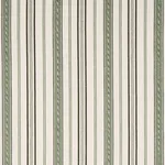 Schumacher 81442 Lightfoot Stripe Moss fabric swatch