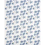 Schumacher 80432 Lilla Embroidery Blue fabric swatch
