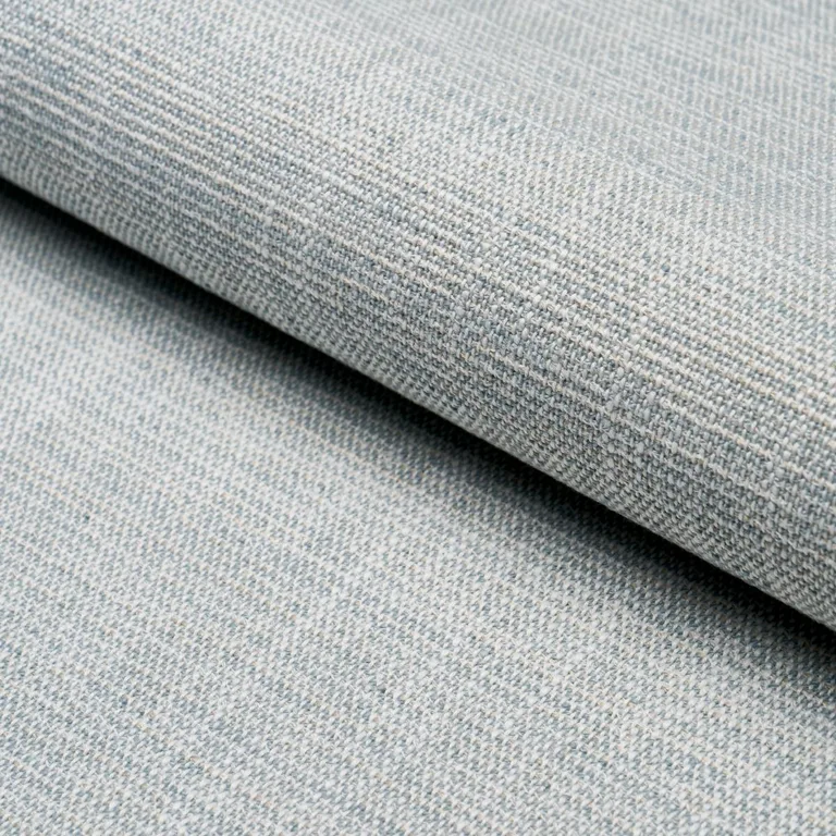 Schumacher 84226 Lily Indoor/Outdoor Sky fabric swatch