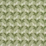 Schumacher 182140 Lily Of The Valley Indoor/Outdoor Moss fabric swatch