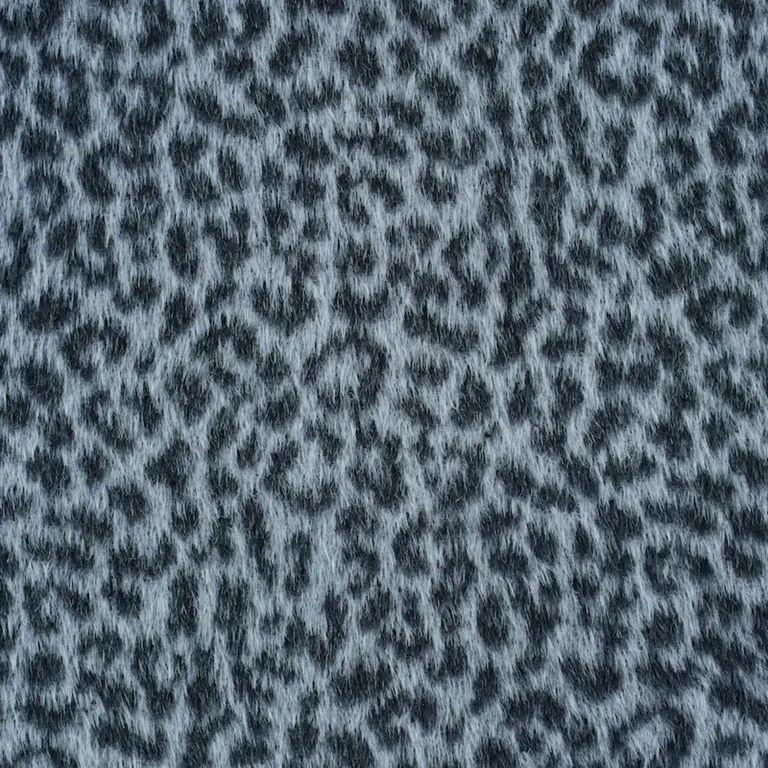 Schumacher 78961 Lilya Leopard Grey fabric swatch