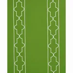 Schumacher 73070 Limitless Lattice Leaf fabric swatch