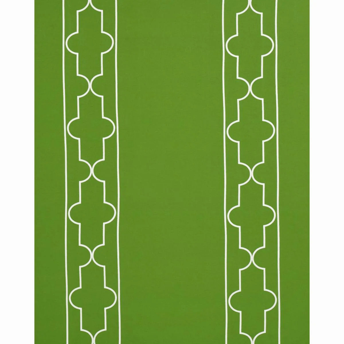 Schumacher 73070 Limitless Lattice Leaf fabric swatch