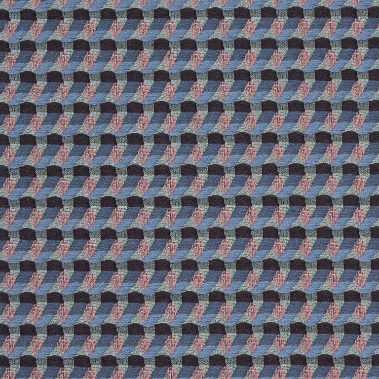 Schumacher 87292 Limon Weave Denim fabric swatch