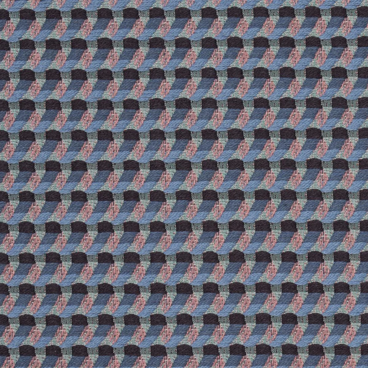 Schumacher 87292 Limon Weave Denim fabric swatch