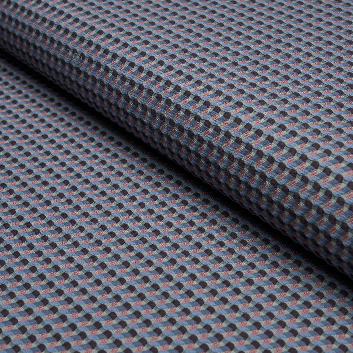 Schumacher 87292 Limon Weave Denim fabric swatch