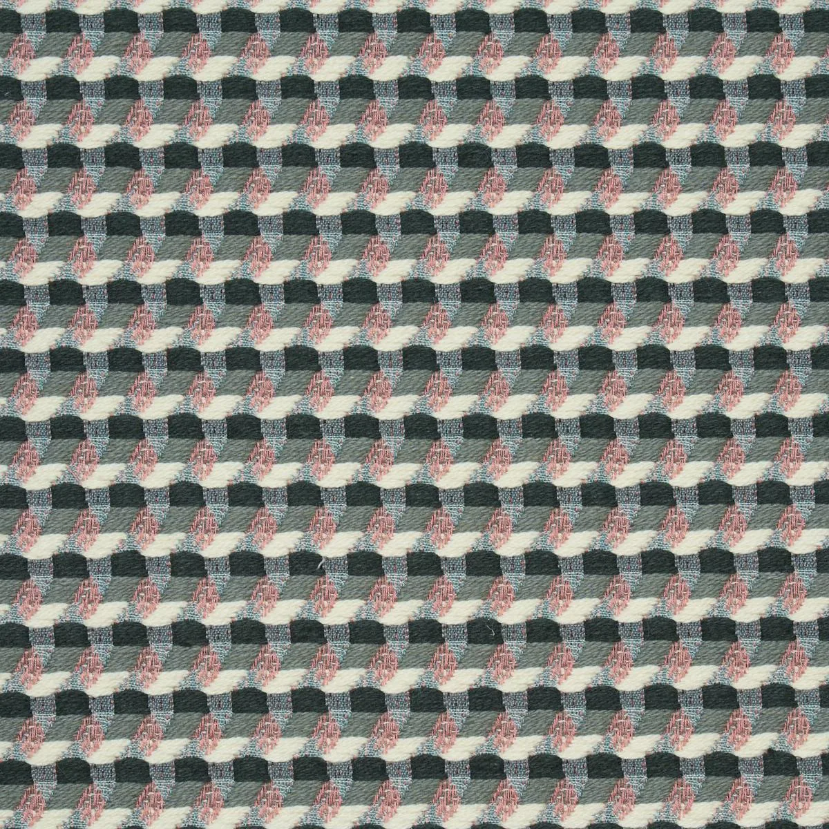 Schumacher 87291 Limon Weave Forest fabric swatch