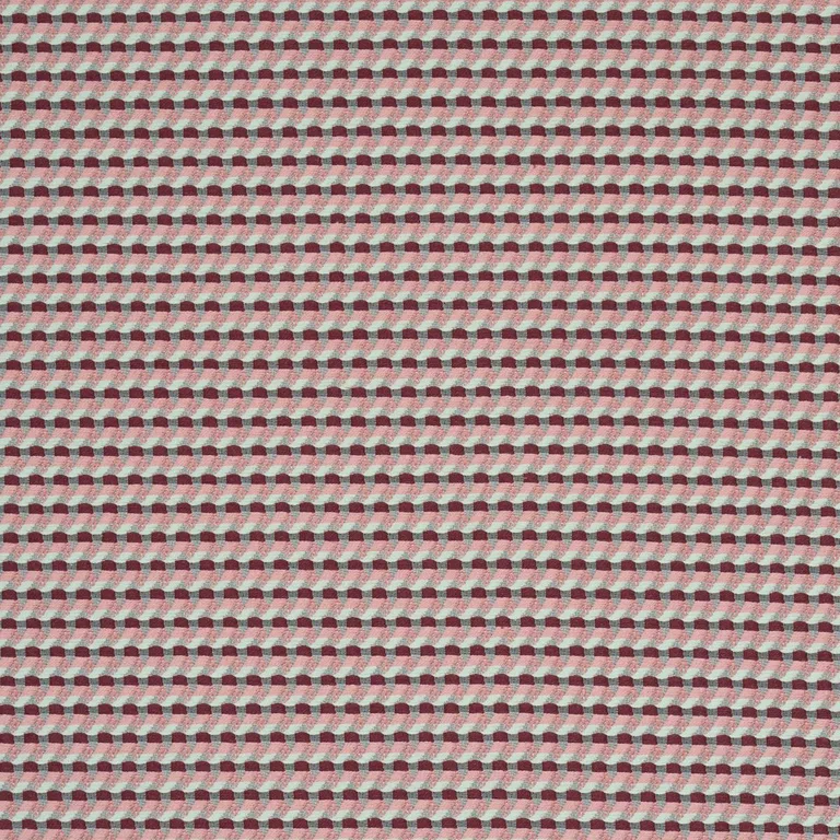 Schumacher 87290 Limon Weave Raspberry fabric swatch