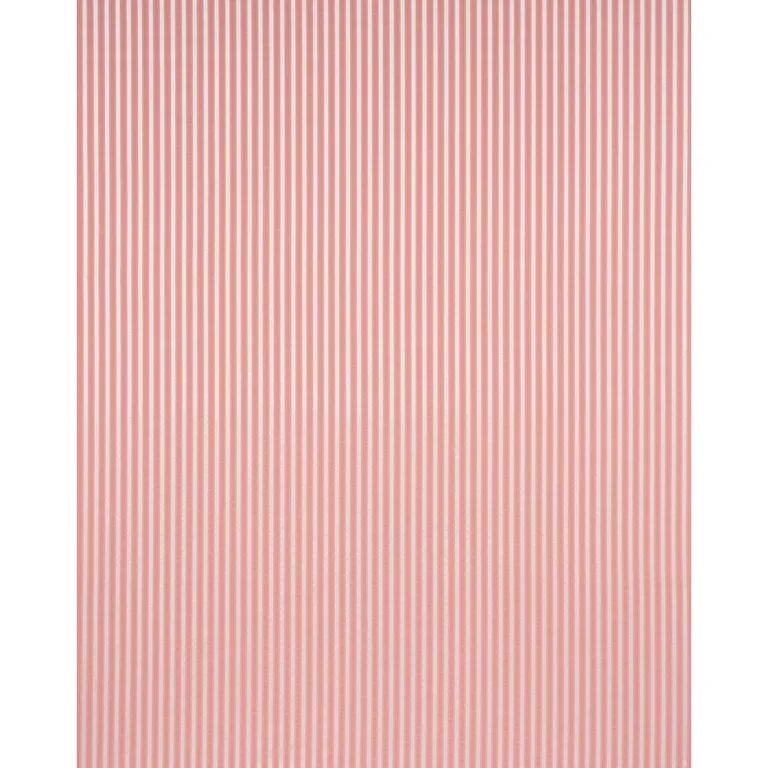 Schumacher 85766 Lincoln Small Stripe Pink fabric swatch