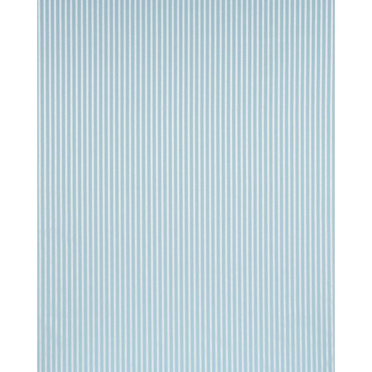 Schumacher 85763 Lincoln Small Stripe Robin's Egg fabric swatch
