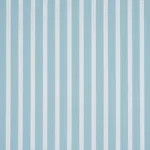 Schumacher 85763 Lincoln Small Stripe Robin's Egg fabric swatch