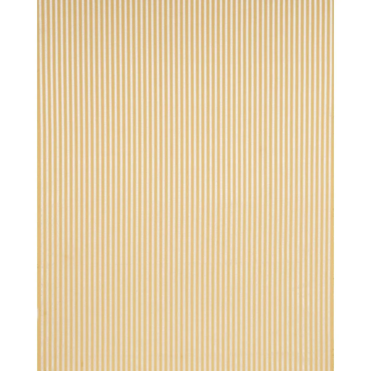 Schumacher 85765 Lincoln Small Stripe Yellow fabric swatch