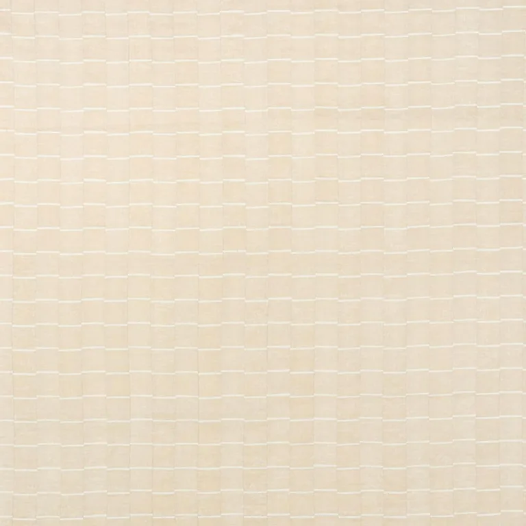 Schumacher 71213 Lines Ivory fabric swatch