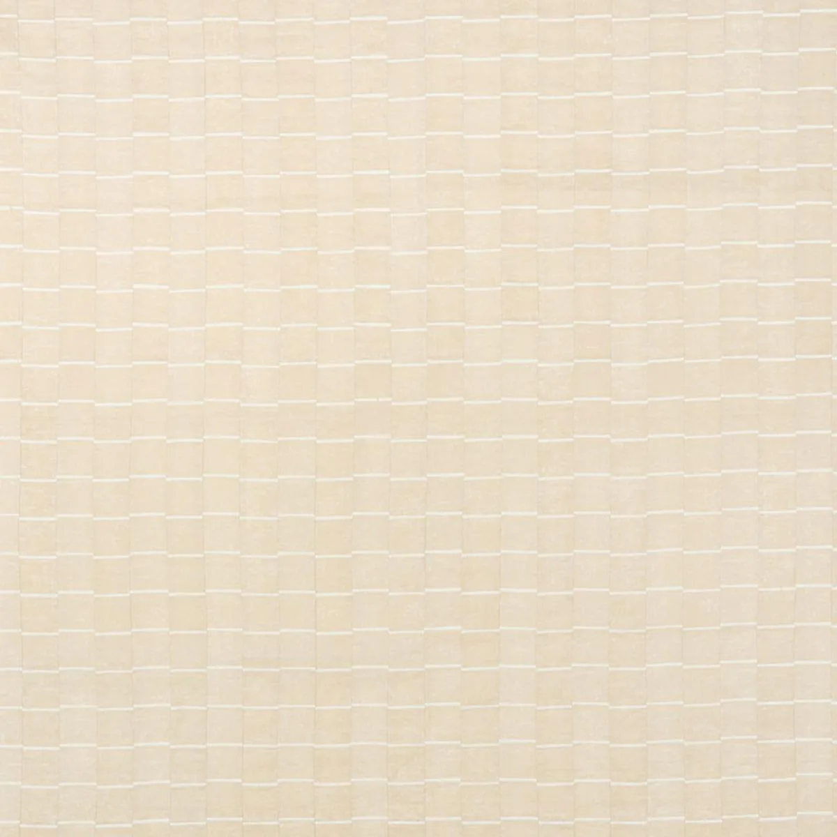 Schumacher 71213 Lines Ivory fabric swatch