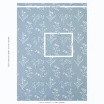 Schumacher 78360 Lisbeth Embroidery Blue fabric swatch