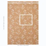 Schumacher 78361 Lisbeth Embroidery Camel fabric swatch