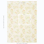 Schumacher 78362 Lisbeth Embroidery Marigold fabric swatch