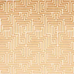 Schumacher 72955 Lisboa Velvet Gold fabric swatch