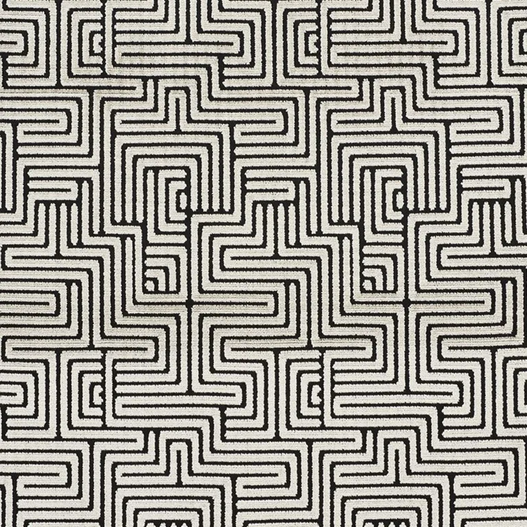 Schumacher 72952 Lisboa Velvet Obsidian fabric swatch