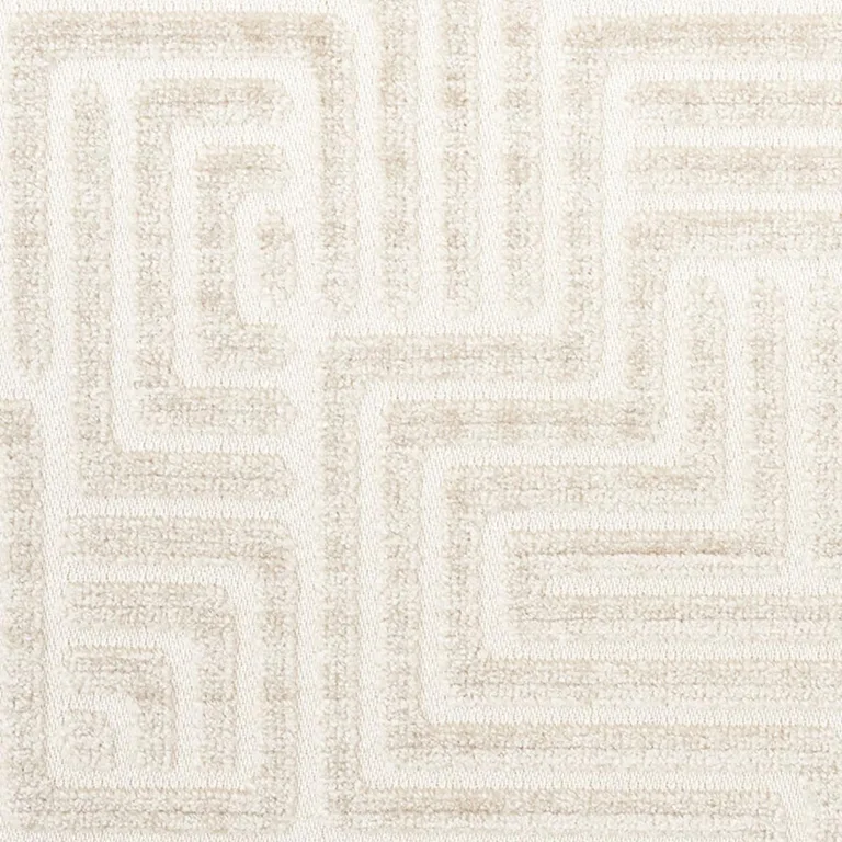 Schumacher 72950 Lisboa Velvet Pearl fabric swatch