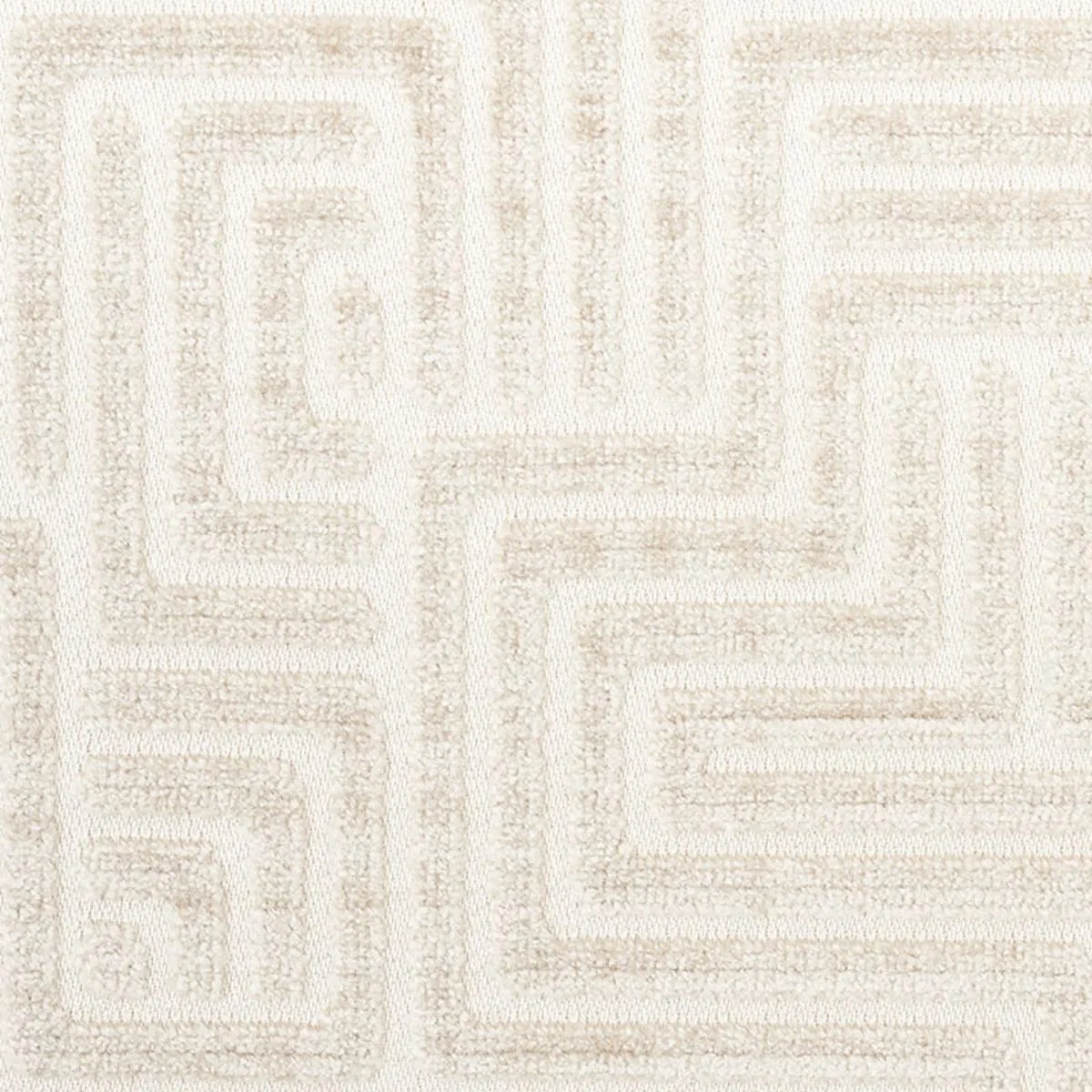 Schumacher 72950 Lisboa Velvet Pearl fabric swatch